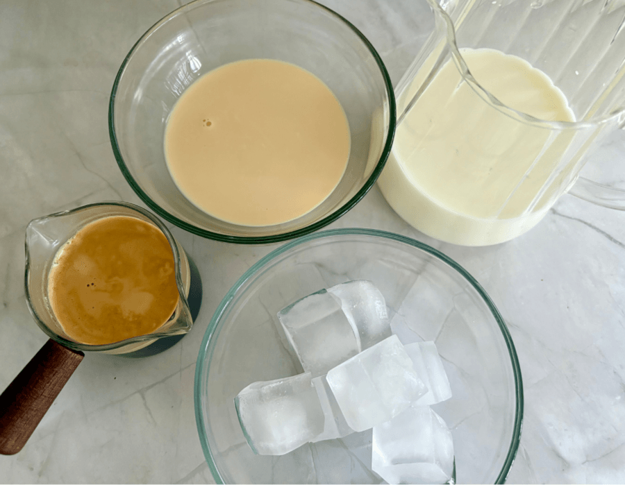 iced spanish latte