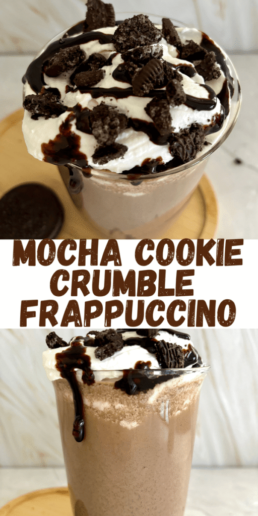 mocha cookie crumble frappuccino 
