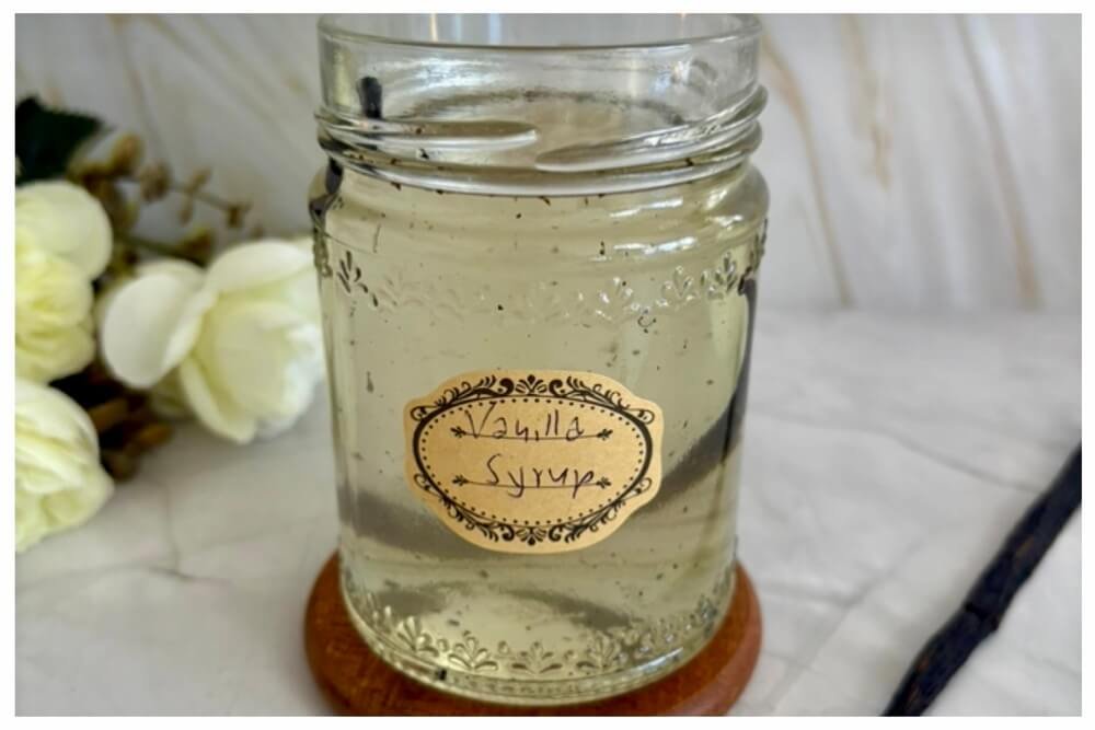 vanilla syrup for coffee