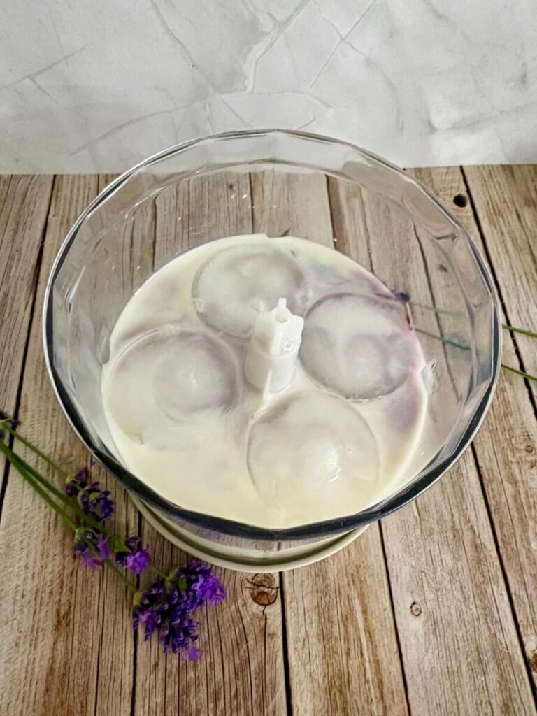 Lavender Creme Frappuccino recipe