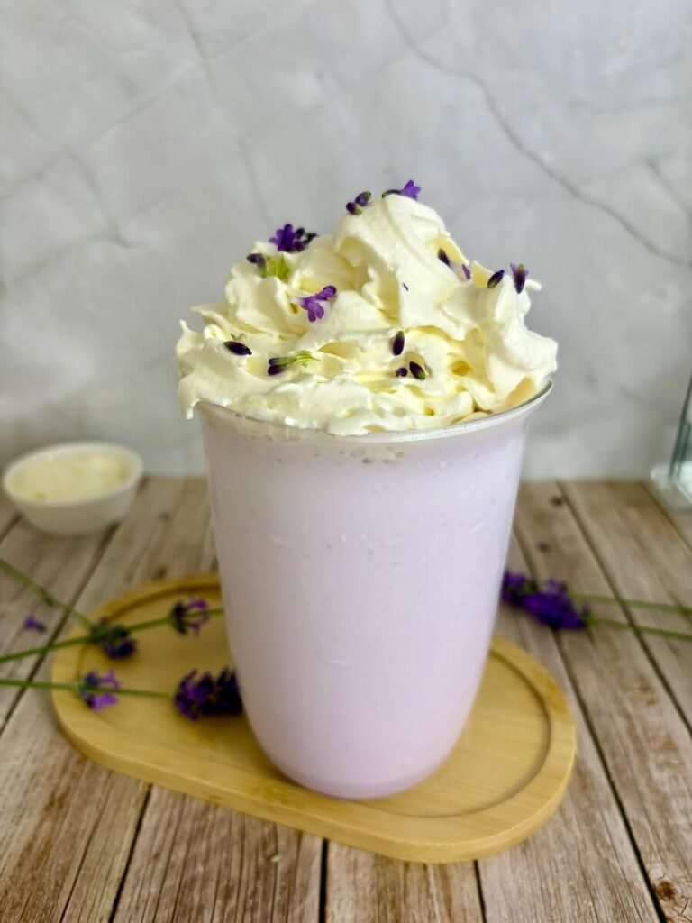 Lavender Creme Frappuccino recipe 
