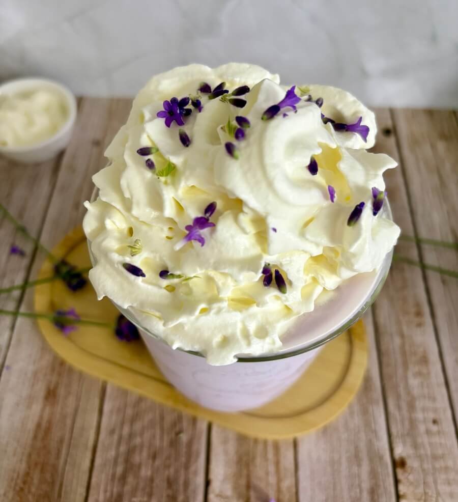 Lavender Creme Frappuccino recipe 