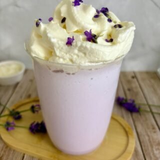 Lavender Creme Frappuccino recipe Starbucks Copycat