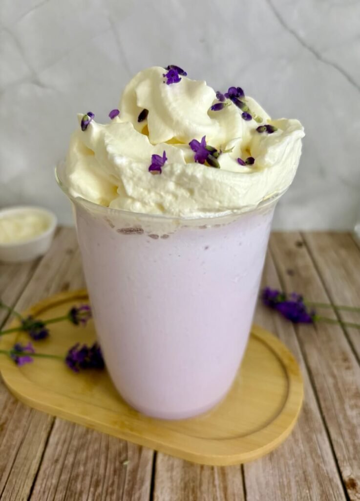 Lavender Creme Frappuccino recipe Starbucks Copycat