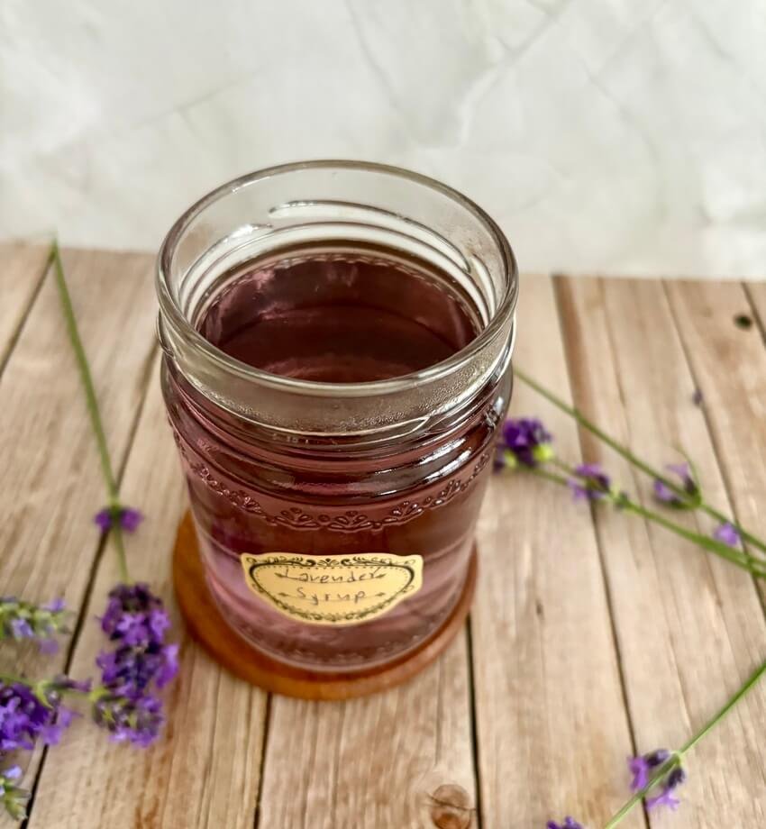 Lavender Syrup for coffee 