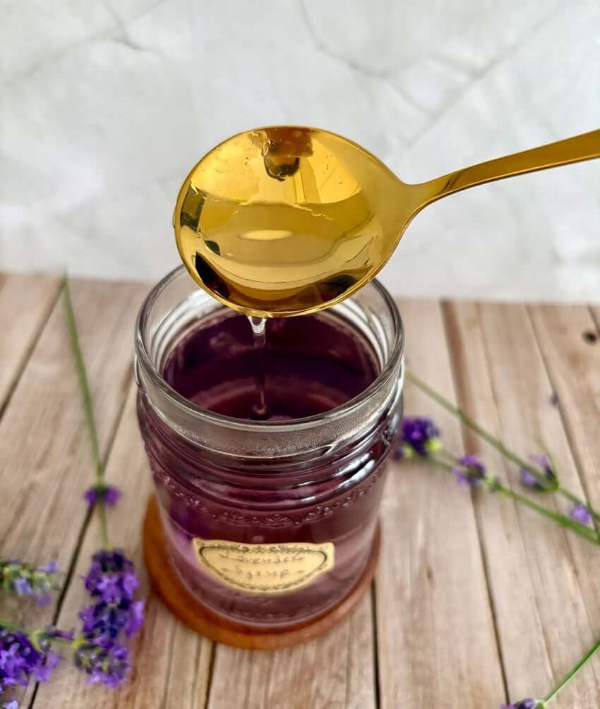 Lavender Syrup for coffee 