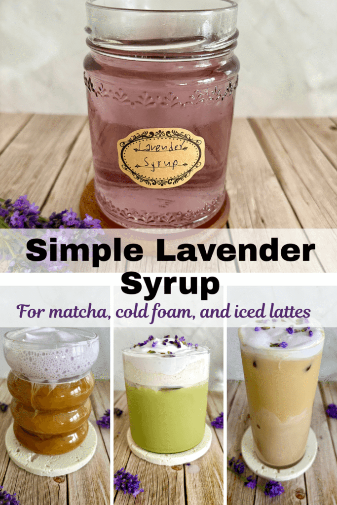 Lavender syrup for coffee 