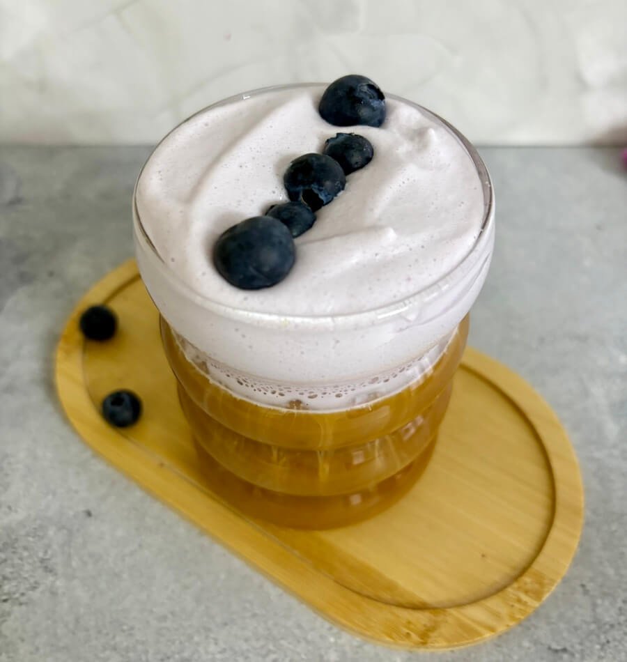 blueberry cold foam recipe