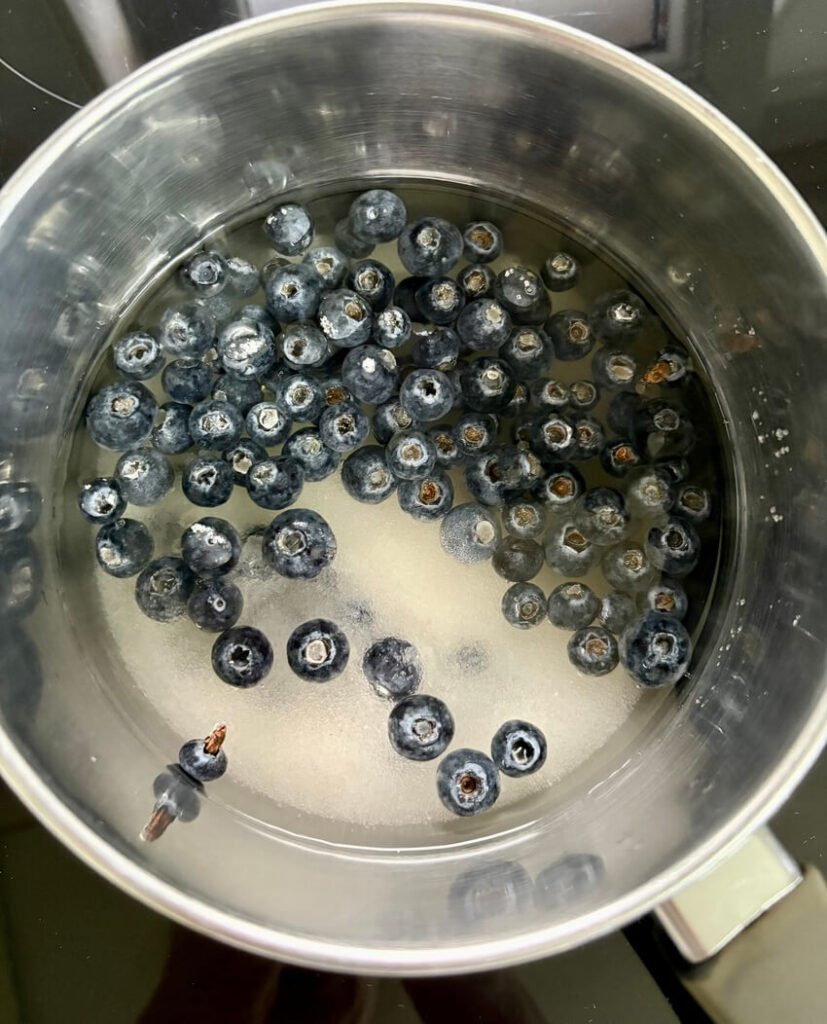 blueberry syrup recipe for coffee