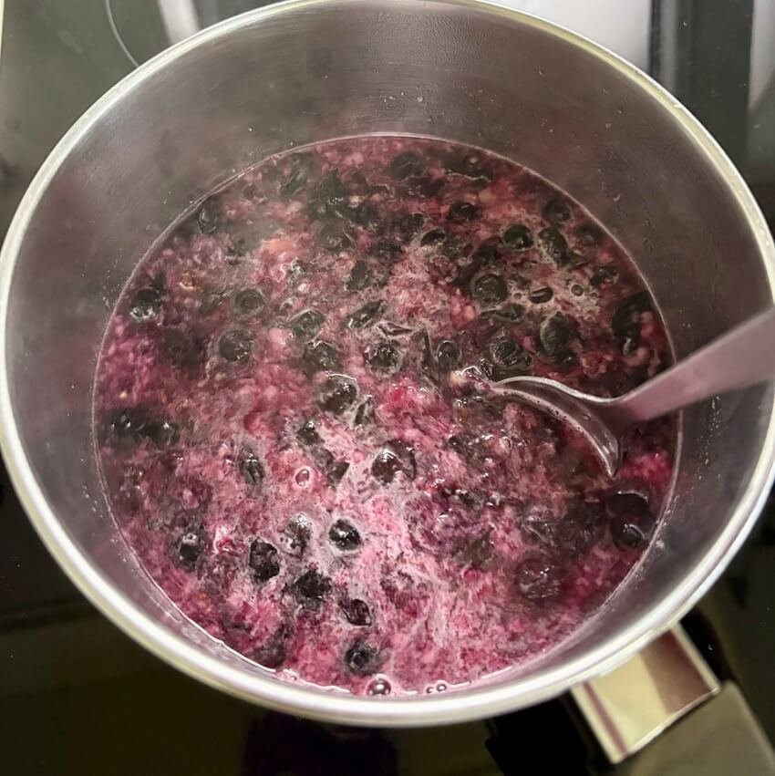 blueberry syrup recipe for coffee
