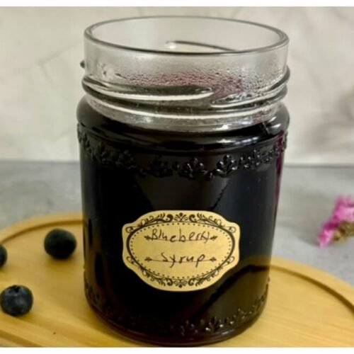 blueberry syrup recipe for coffee