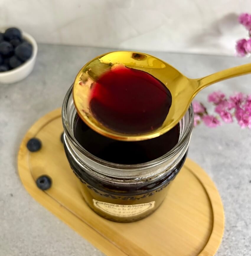 blueberry syrup recipe for coffee