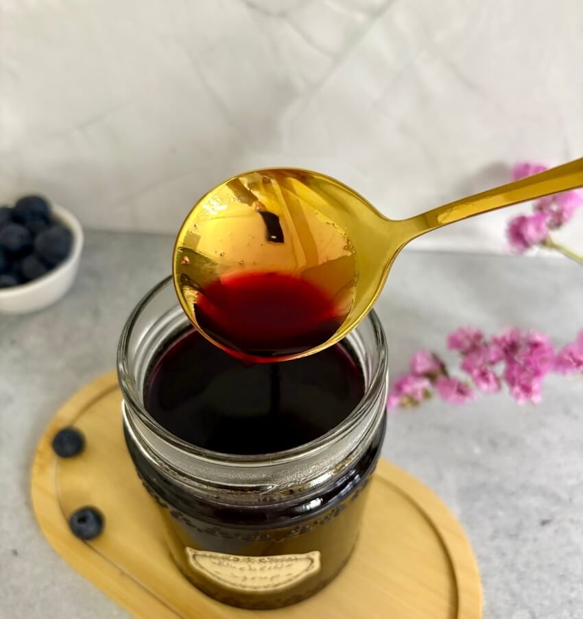 blueberry syrup recipe for coffee