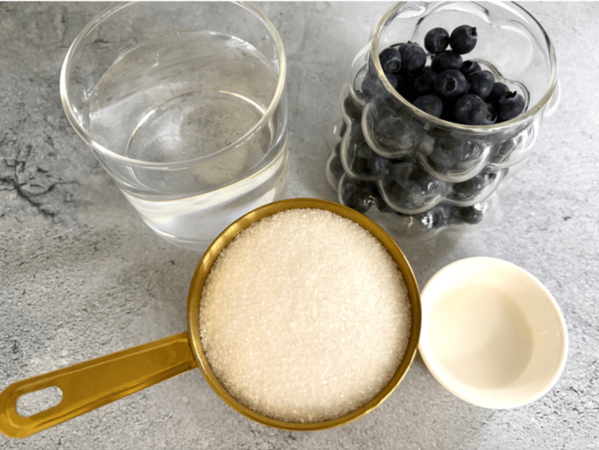blueberry syrup recipe for coffee
