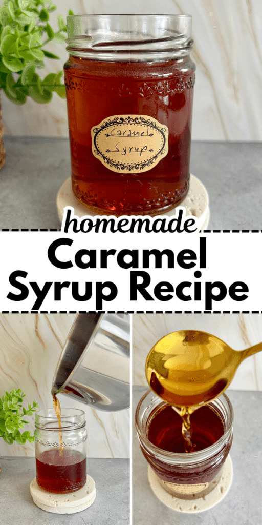 caramel syrup recipe 