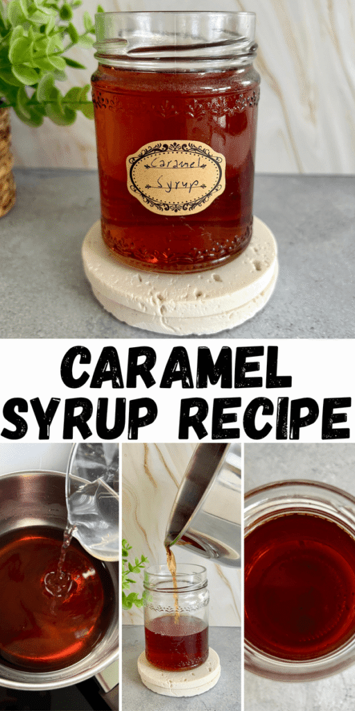 caramel syrup recipe for coffee