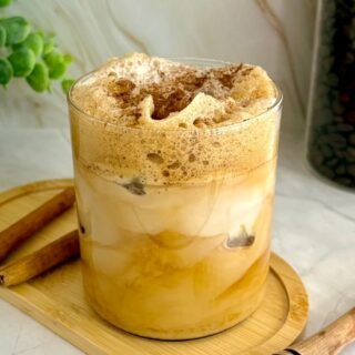 honey cinnamon latte