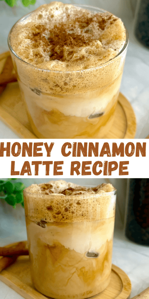 iced honey cinnamon latte recipe