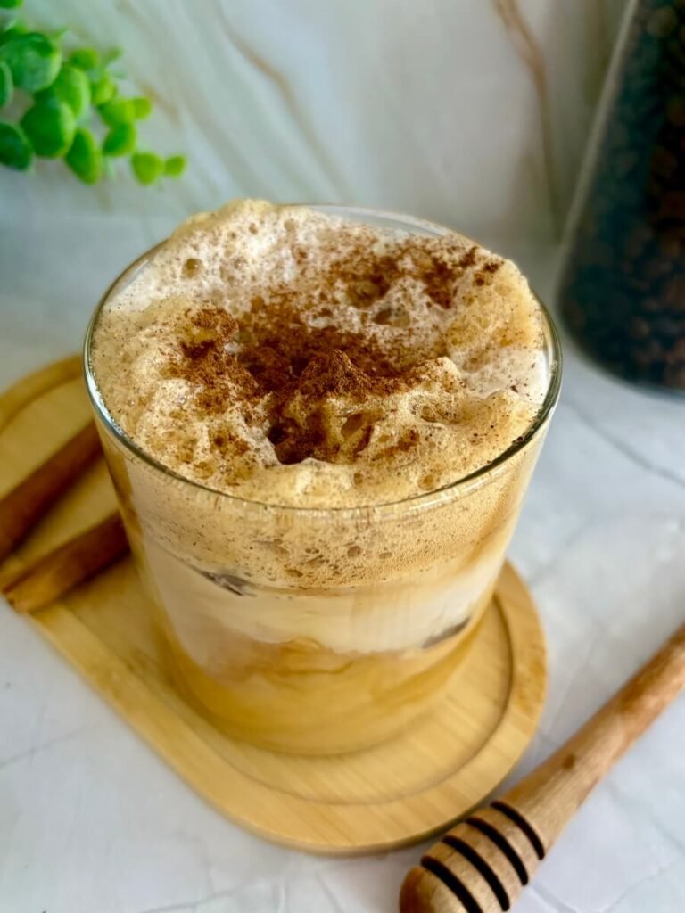 iced honey cinnamon latte recipe