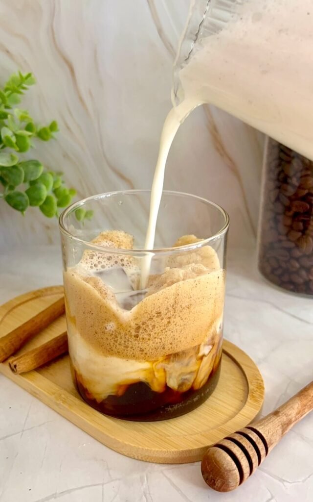 iced honey cinnamon latte recipe