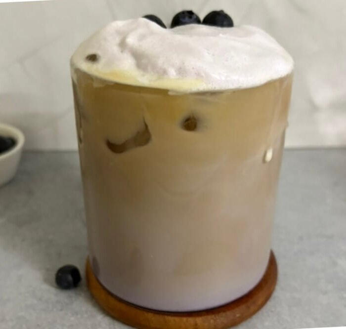 Iced Blueberry Latte Recipe