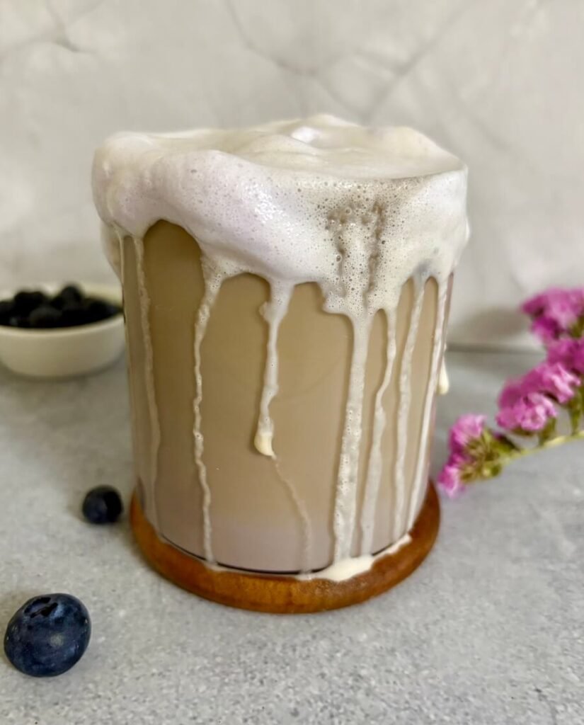 iced blueberry latte recipe