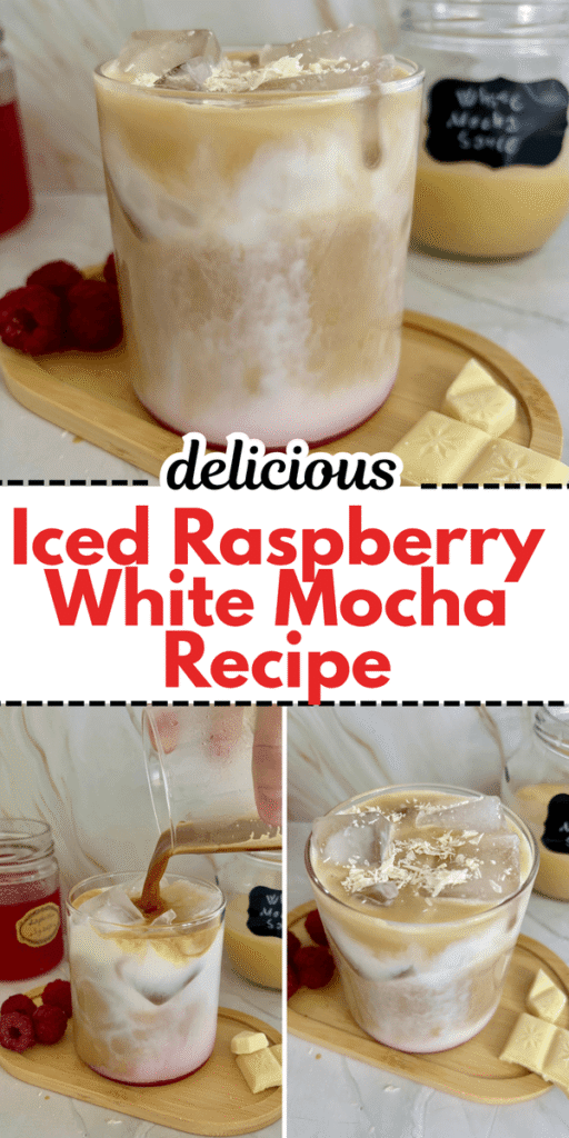 iced raspberry white mocha recipe