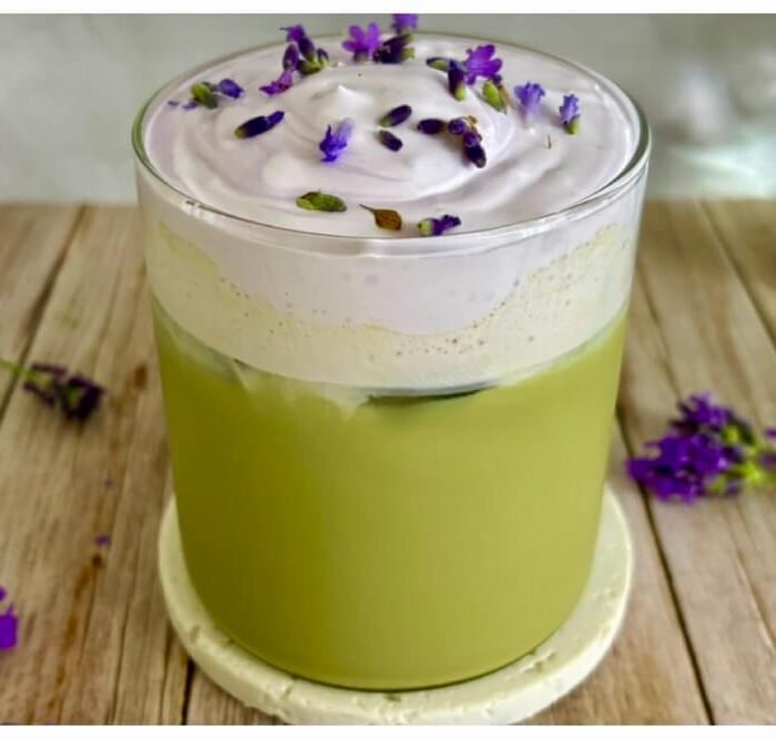 Iced Lavender Cream Matcha Recipe (Starbucks Copycat)
