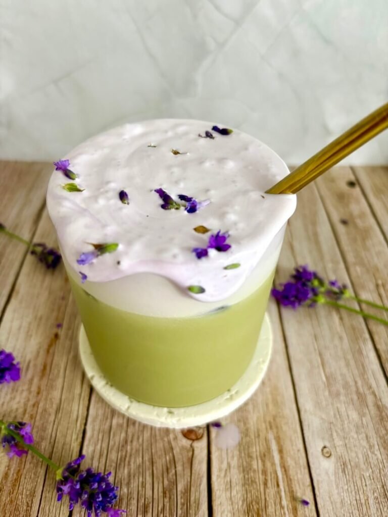 lavender matcha latte recipe