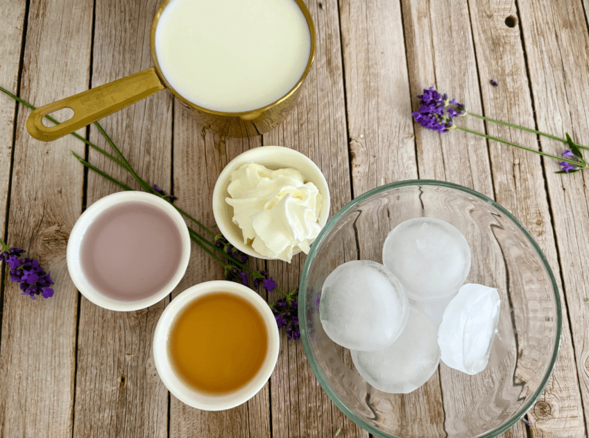 Lavender Creme Frappuccino recipe 