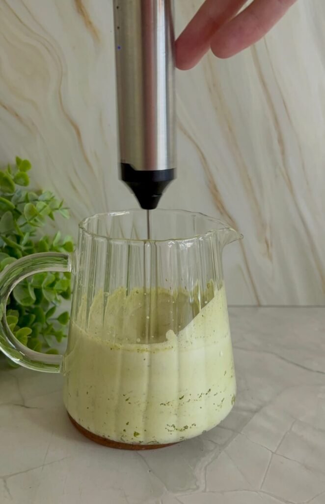matcha cold foam recipe