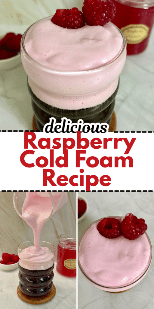 raspberry cold foam