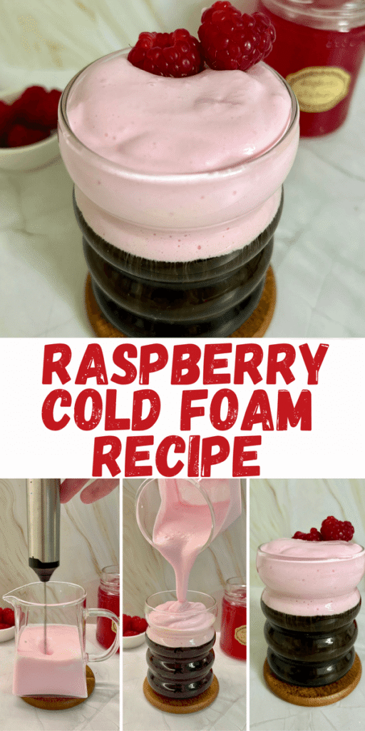 raspberry cold foam recipe