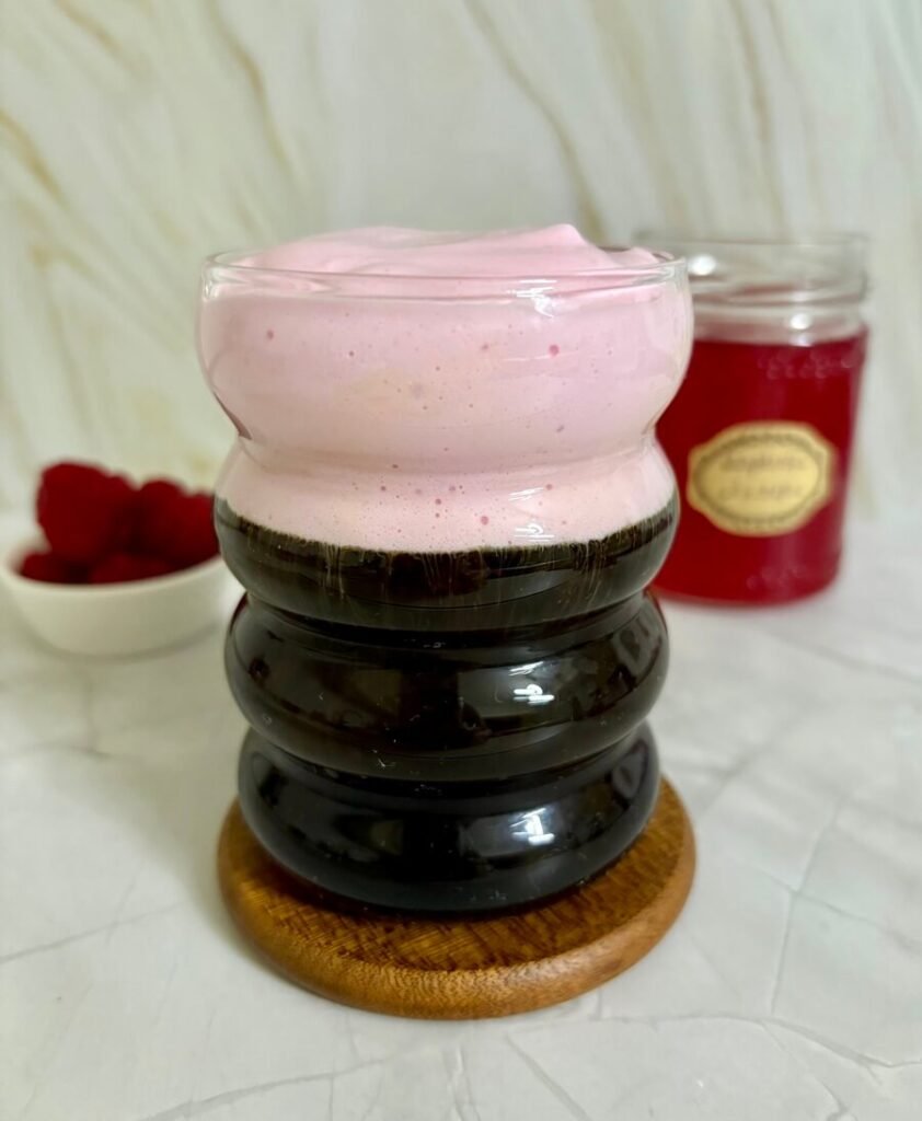 raspberry cold foam recipe