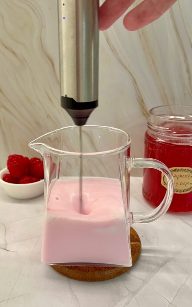 raspberry cold foam recipe