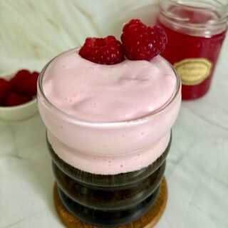 raspberry cold foam recipe
