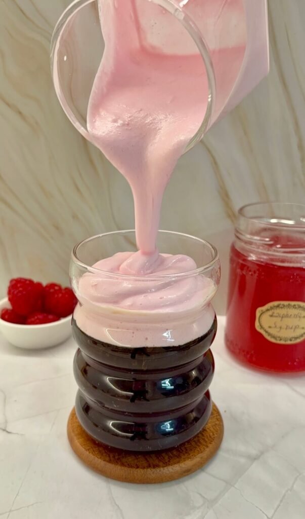 raspberry cold foam recipe