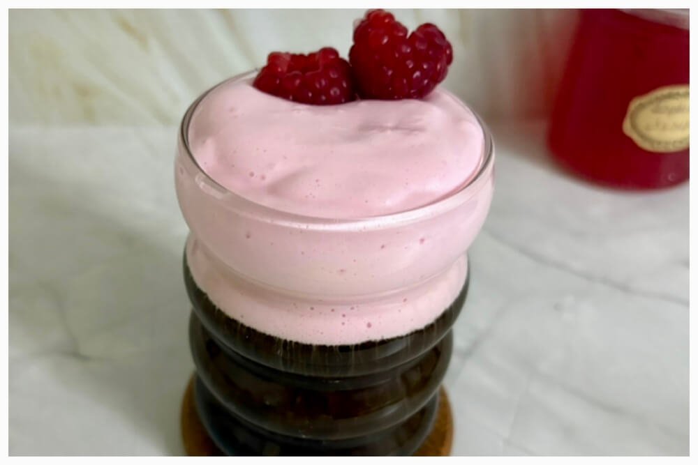 raspberry cold foam recipe
