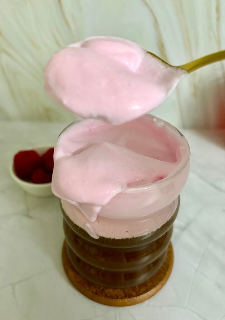 raspberry cold foam recipe