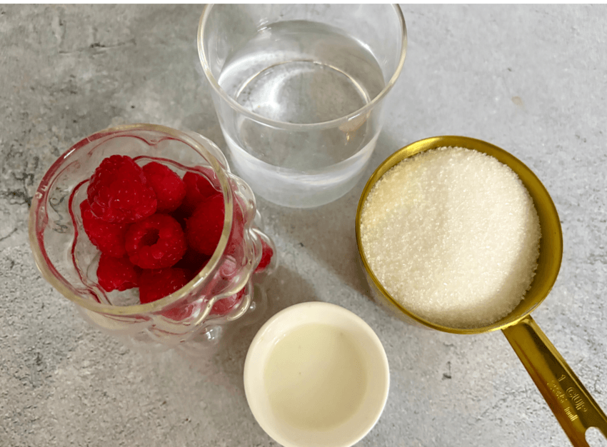 raspberry syrup recipe 