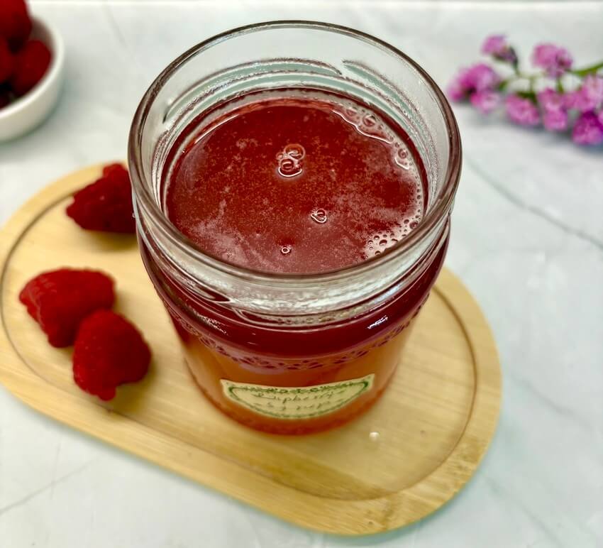 raspberry syrup recipe