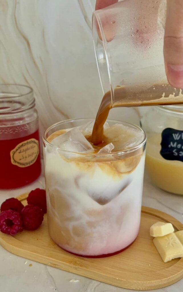 
raspberry white mocha recipe