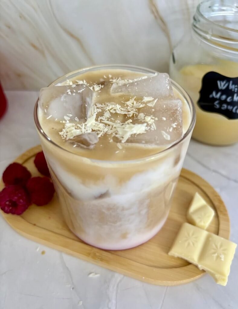 Iced Raspberry White Mocha Recipe