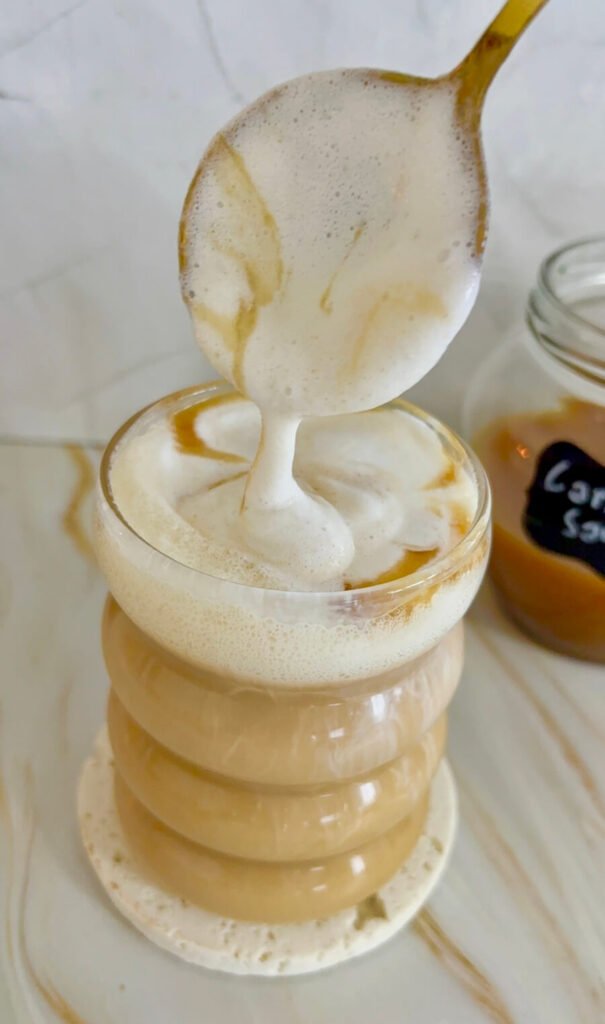 salted caramel cold foam recipe