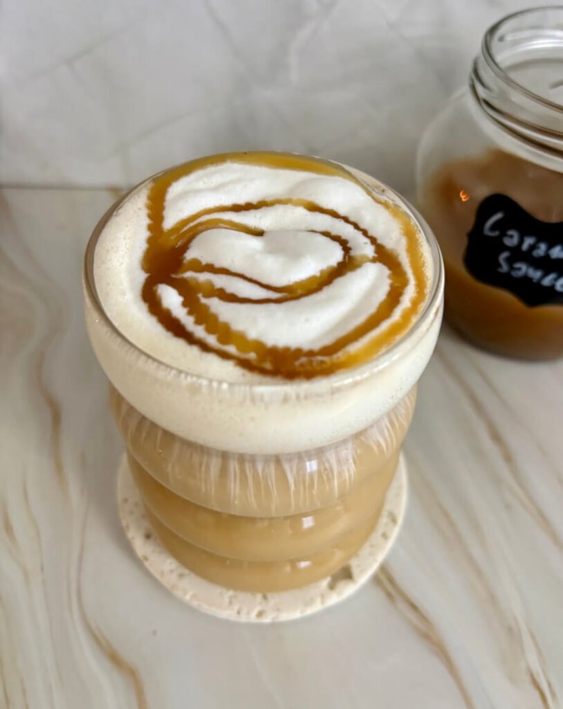 salted caramel cold foam recipe