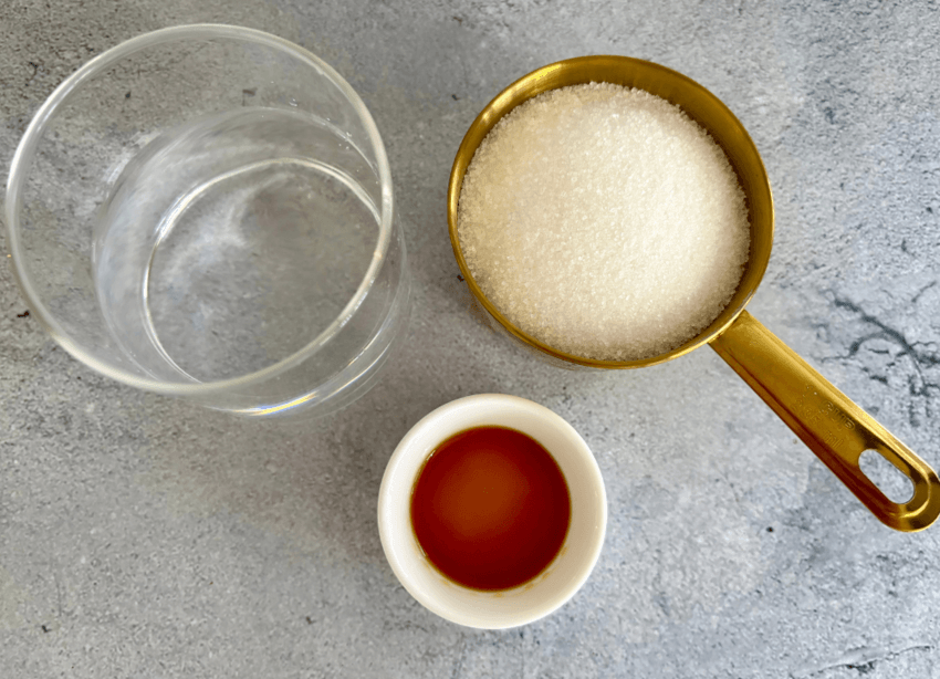 simple caramel syrup recipe 