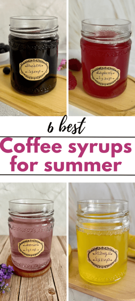 summer coffee syrup flavors