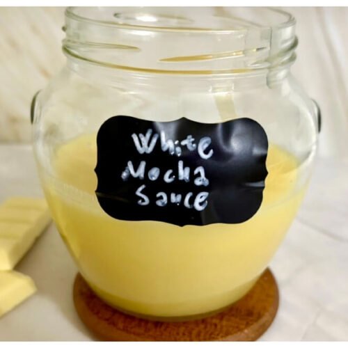 white mocha sauce recipe (starbucks copycat)