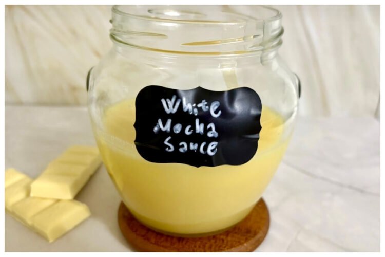 white mocha sauce recipe (starbucks copycat)