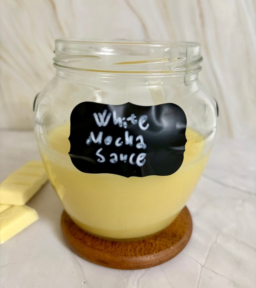 white mocha sauce recipe